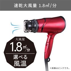 業者方向け ケース販売20個入 ヘアードライヤー 大風量タイプ TD430B-N