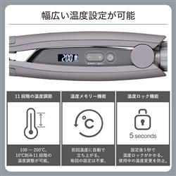 テスコム ストレート ヘアアイロン 15mm スリムプレート Nobby by