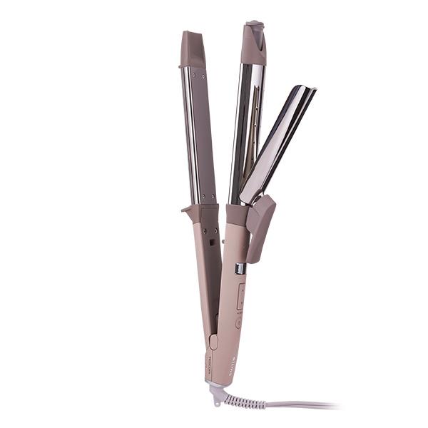 テスコム ヘアアイロン プロテクトイオン 2WAYスチームヘアーアイロン