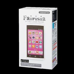 ティーンズ向けスマートフォン「Fairisia フェアリシア」ホワイト