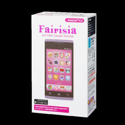 ティーンズ向けスマートフォン「Fairisia フェアリシア」ラベンダー