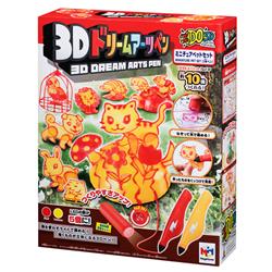 3Dドリームアーツペン　ミニチュアペットセット