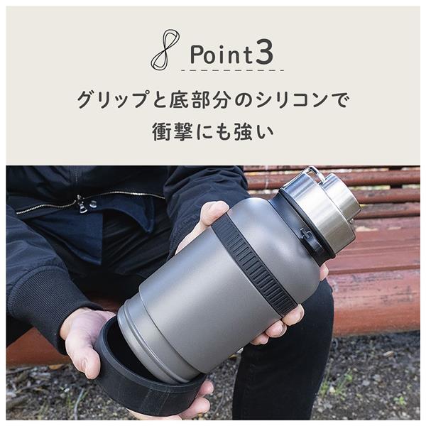 オルゴ ウィズボトル 0.9L グレー GFW-90-GY | ノジマオンライン