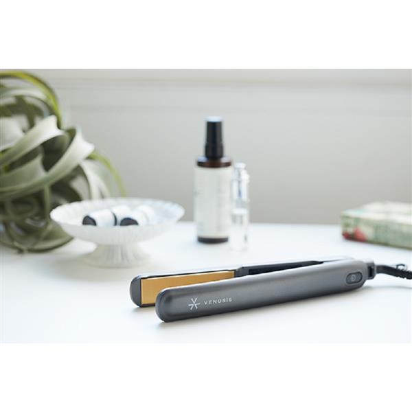 VENUSiS VAS-6300T-H ストレートヘアアイロン グレー | ノジマ VENUSiS VAS-6300T-H ストレートヘアアイロン グレー | ノジマ