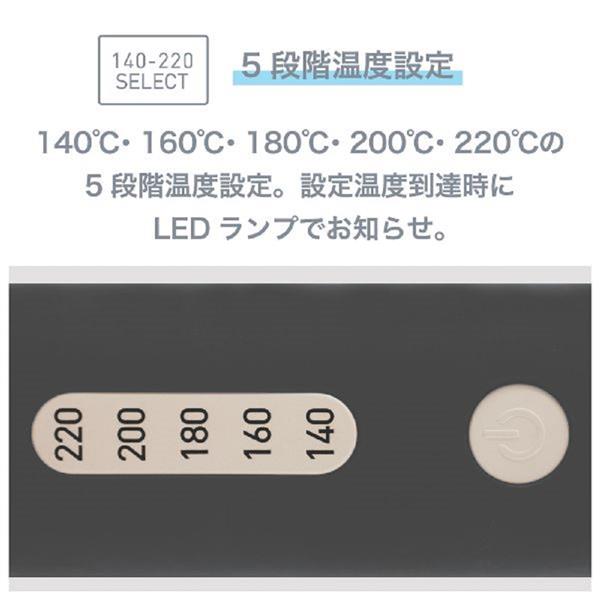 VENUSiS VAS-8200E-W マイナスイオンストレートヘアアイロン