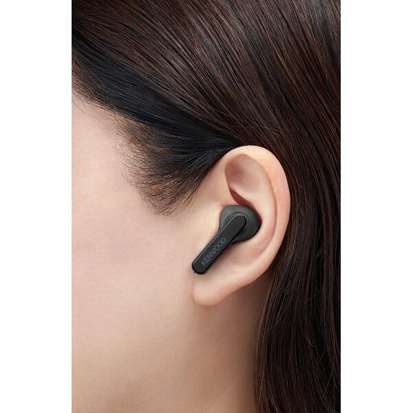 KENWOOD Bluetoothブラック ワイヤレスヘッドホン USB-C KH-CRZ40T | ヘッドホン・ヘッドセット | KENWOOD