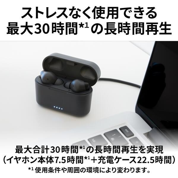 KENWOOD KH-CRZ40T-B イヤホン【ワイヤレス(左右分離)/Bluetooth/マイク対応/ブラック】 | ノジマオンライン