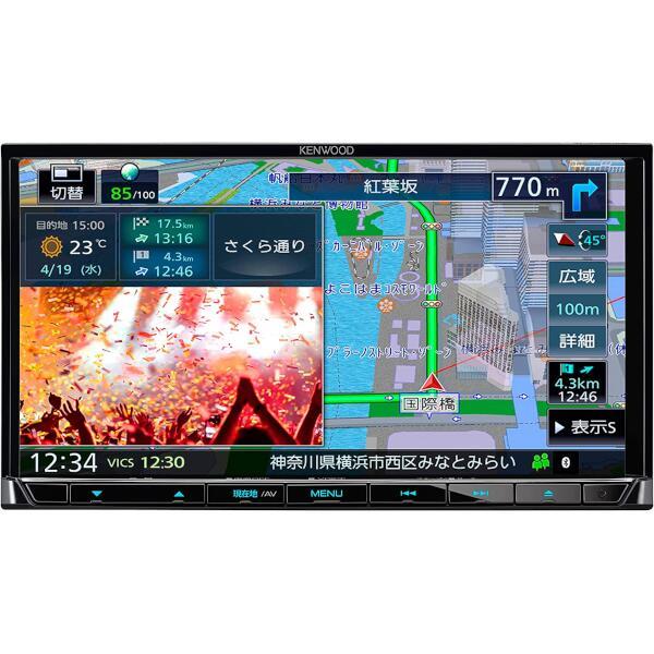 KENWOOD MDV-S710 カーナビゲーション 彩速ナビ【7V型/地上デジタルTV