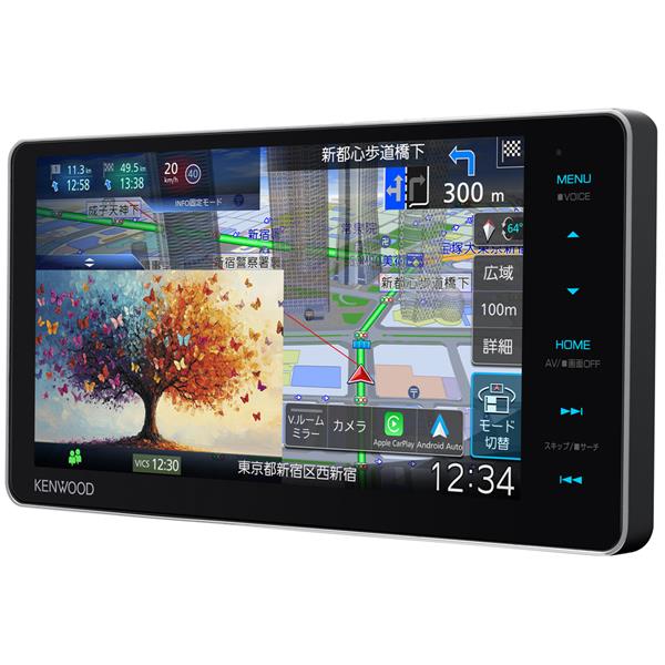 KENWOOD 7V型ナビ200mm/地デジ/DVD対応/スマホ連携/ MDV-M712W