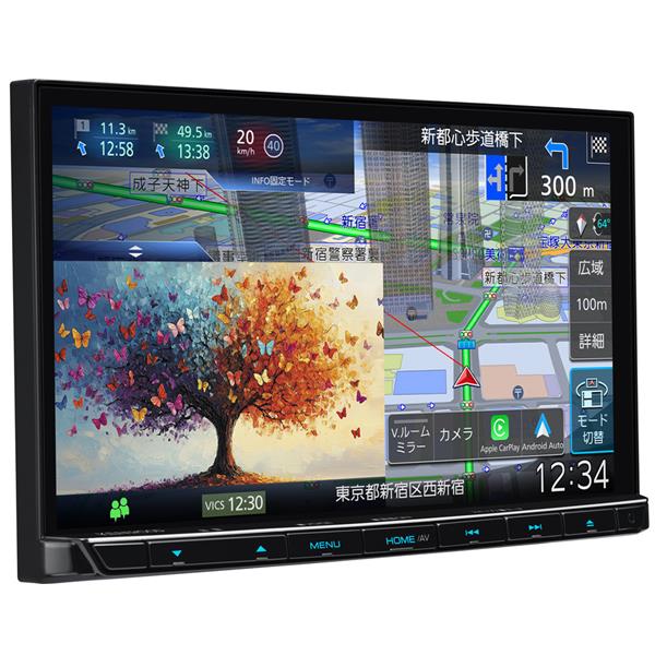 KENWOOD 7V型ナビ180mm/地デジ/DVD対応/スマホ連携/ MDV-M712 | ノジマ