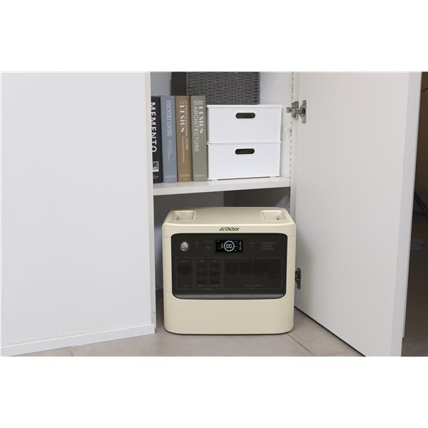 Victor ポータブル電源 充電池容量 1536Wh 480000mAh BN-RF1500