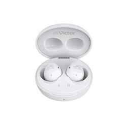 Victor ワイヤレスイヤホン エントリーモデル ホワイト HA-A6T-W 