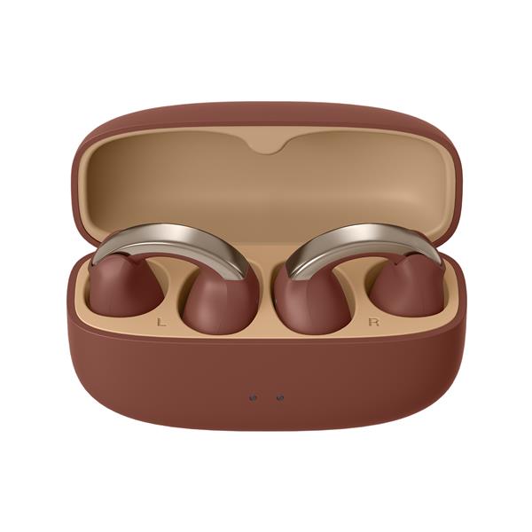 Victor ワイヤレスイヤホン[イヤーカフスタイル/マルーン] HA-NP1T-T