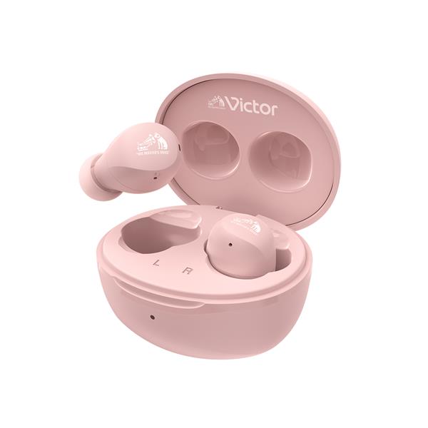 ワイヤレスイヤホン ピンク イヤホン Bluetooth 生活防水 ブラック Victor ワイヤレスイヤホン エントリーモデル ピンク HA-A6T-P