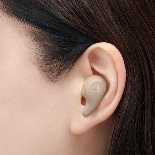 Victor ワイヤレスイヤホン ノイズキャンセリング モカ HA-A22T-T