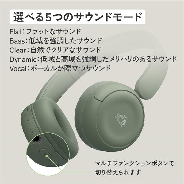 Victor ワイヤレスヘッドホン ベージュ HA-S60W-C | ノジマオンライン