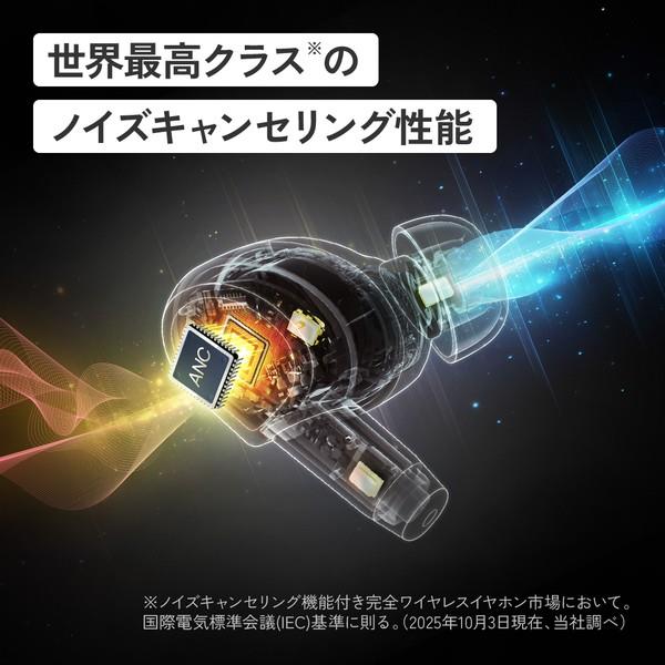 JVCケンウッド ワイヤレスイヤホン ノイズキャンセリング サンバースト