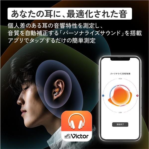 JVCケンウッド ワイヤレスイヤホン ノイズキャンセリング ピアノ