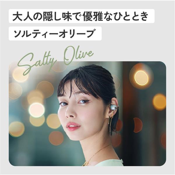 Victor イヤーカフ型イヤホン エターナルブルー HA-NP1T-AN | ノジマ