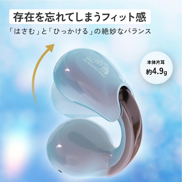 JVCケンウッド イヤーカフ型イヤホン ソルティオリーブ HA-NP1T
