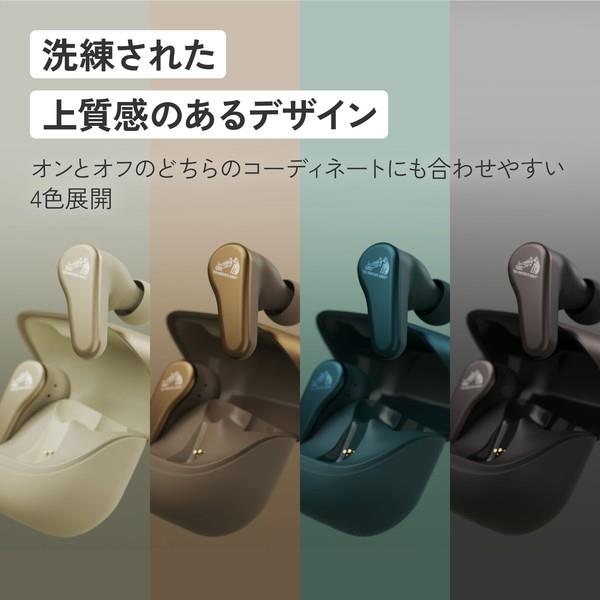 Victor ワイヤレスイヤホン ノイズキャンセリング アイボリーゴールド