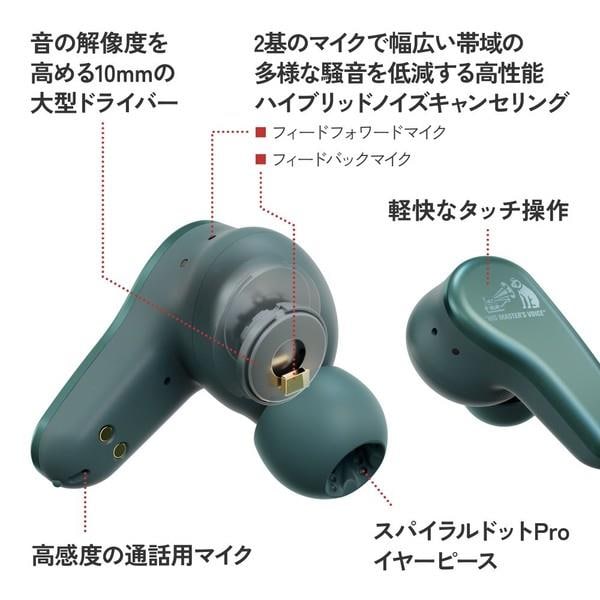 Victor ワイヤレスイヤホン ノイズキャンセリング アイボリーゴールド