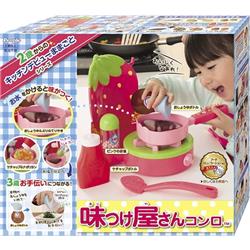 【わが家は2歳でキッチンデビューままごとシリーズ】 味付け屋さんコンロ ≪数量限定プレゼント付き≫