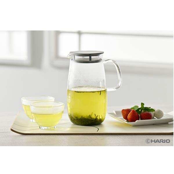 HARIO レンジでかんたん麦茶ポット むぎちゃん ダークグレー XMP-1000