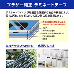 brother TZeM35 P-touch(ピータッチ)用ラベルシール （12mm