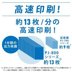 brother PJ-883 A4サイズ対応モバイルプリンター【Wi-Fi