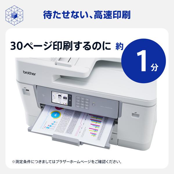ブラザー A3インクジェット複合機MFC-J7510CDWコピープリントスキャン