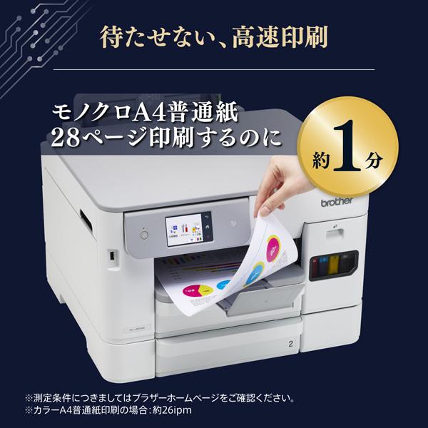 ブラザー A4ビジネスインクジェットプリンター プリント 自動両面印刷