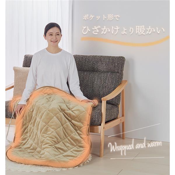 足もと暖か敷パット 電熱ヒーターポケ付 【公式通販】