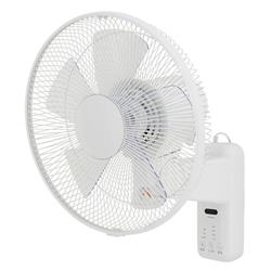 YUASA YTW-341DFRW 下向き壁掛け扇風機【5枚/左右自動/リモコン