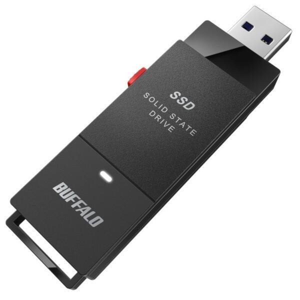 BUFFALO SSD-PUT10U3-BKA TV対応 PC向けUSB3.2(Gen1)スティック型外付けSSD 1TB ブラック |  ノジマオンライン