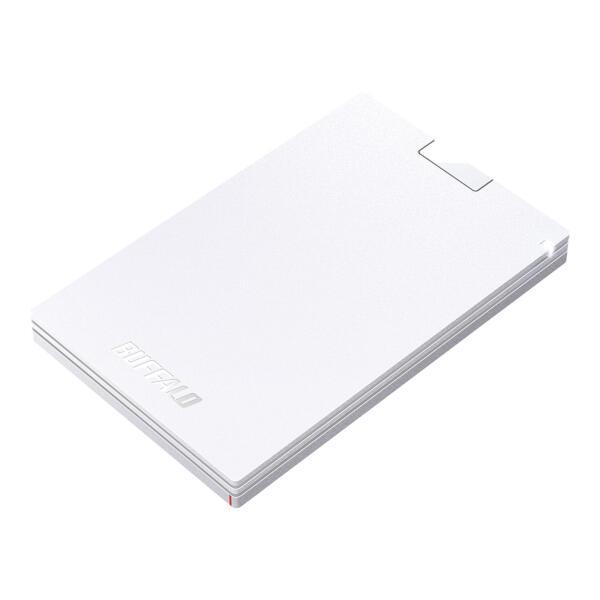 BUFFALO SSD-PG250U3-WC USB3.2(Gen1) ポータブルSSD TypeA 250GB ホワイト | ノジマオンライン