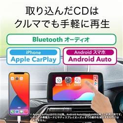 BUFFALO RR-W1-WH スマホ用CDレコーダー「ラクレコ＋」Wi-Fi接続