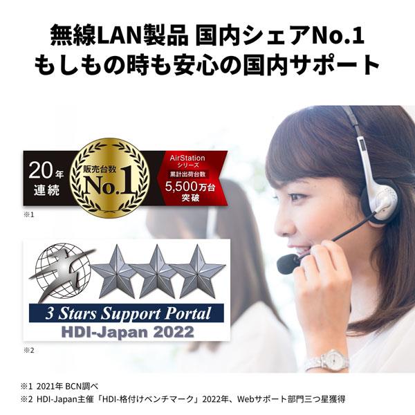 【新品未使用】BUFFALO Wi-Fi WEX-5400AX6 中継機バッファロー