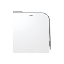 BUFFALO USB3.2(Gen1)対応 ポータブルBD 再生/書込ソフト添付 ホワイト