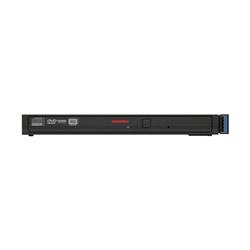 BUFFALO USB3.2(Gen1)対応 ポータブルDVD 書込ソフト添付 ブラック