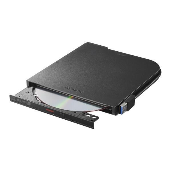 BUFFALO DVSM-PTV8U3-BKB USB3.2(Gen1)対応 ポータブルDVD 書込ソフト添付 ブラック | ノジマオンライン