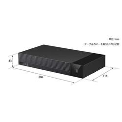 BUFFALO 外付けHDD HD-SQS-Aシリーズ【SeeQVault（シーキューボルト