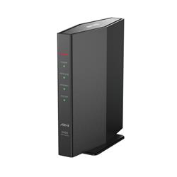 BUFFALO AX4 無線LANルーター 2台セット BUFFALO Wi-Fi 6対応Wi-Fiルーター 2台セット WSR-1800AX4S-BK