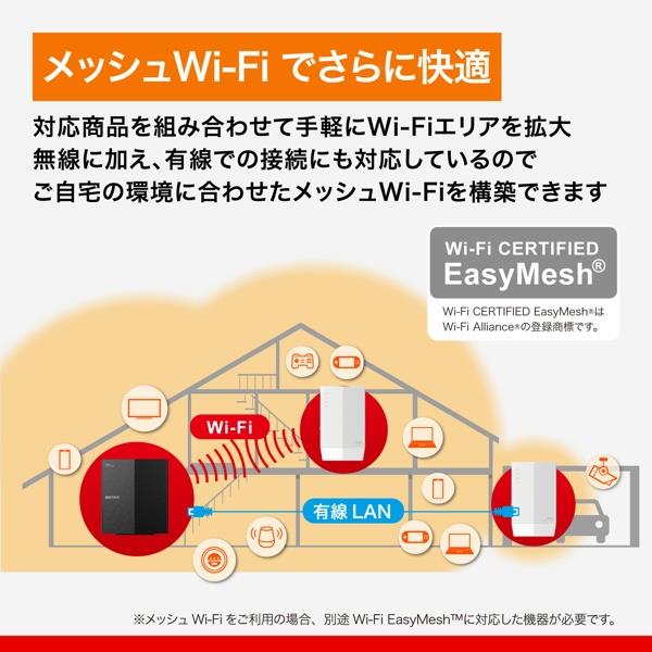 BUFFALO Wi-Fiルーター WSR-3000AX4L | ノジマオンライン