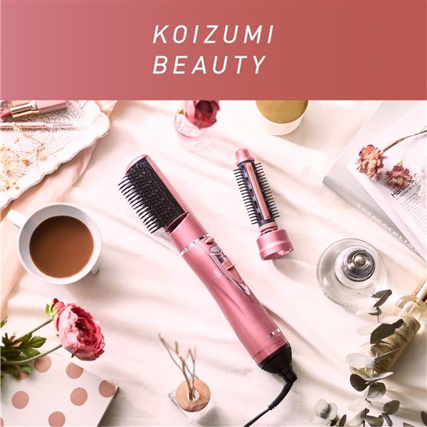 コイズミ マイナスイオンカーリングドライヤー【スリムボディタイプ