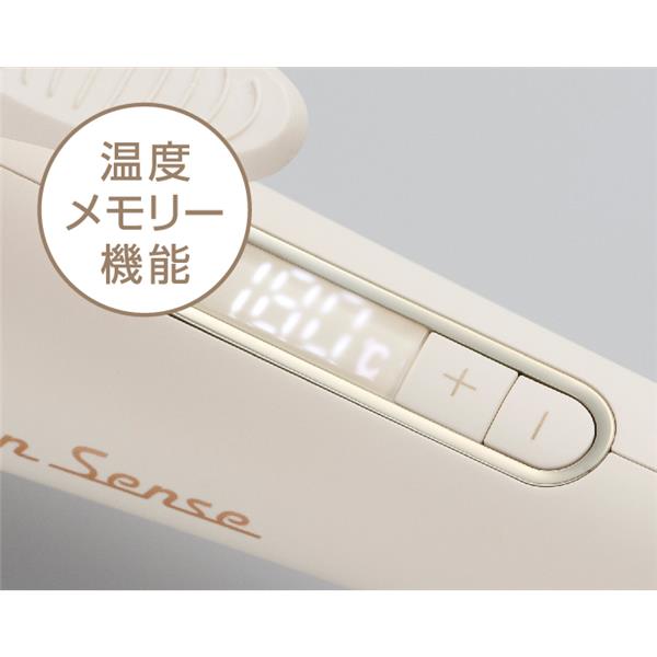 KOIZUMI KHR1330C カールアイロン サロンセンス アイボリー