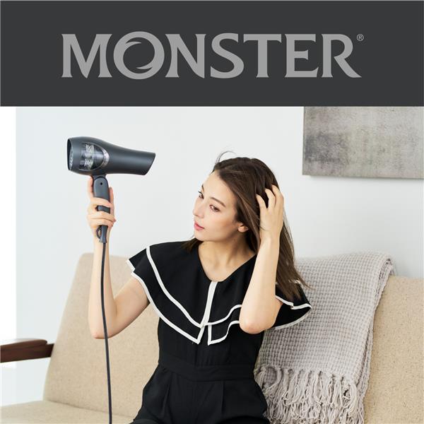 MONSTER Premium ヘアドライヤー ブラック Amazon | コイズミ ヘアドライヤー モンスター 大風量 ブラック