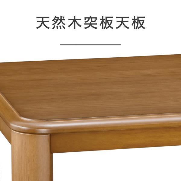 コイズミ こたつ 家具調 120×80cm KTR34255 | ノジマオンライン