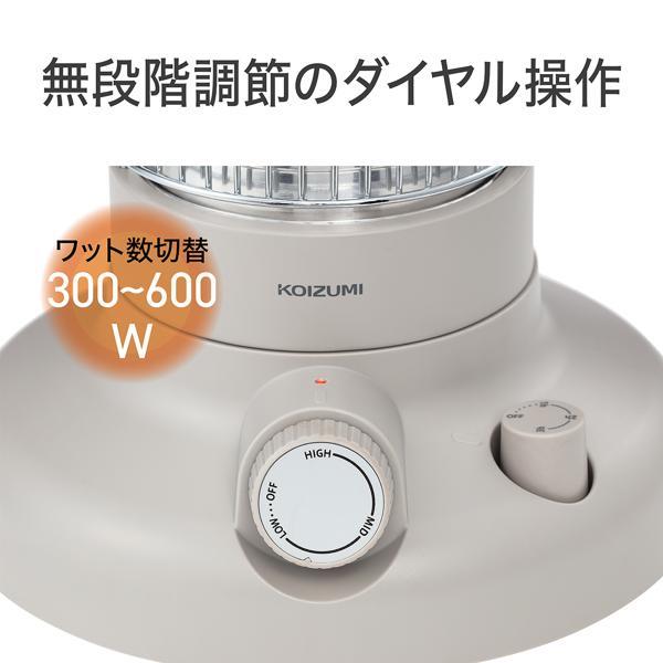 コイズミ 遠赤外線 カーボンヒーター 600~300W 無段階調節 Amazon | 【Amazon.co.jp限定】 コイズミ 遠赤外線 カーボン