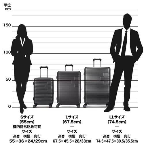 SWISS MILITARY MOTIVAN(モティバン)[スーツケース/68cm/無料預入/78L